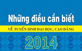 Ra mắt Những điều cần biết về tuyển sinh ĐH, CĐ 2014 bản điện tử