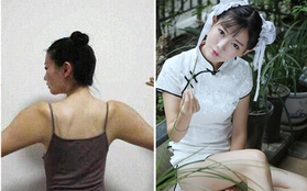 Trung Quốc: Cô gái xinh đẹp có cơ bắp tay bất thường 