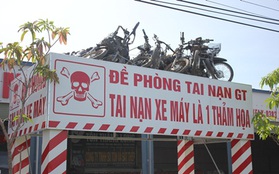 Nghệ An: Xuất hiện biển cảnh báo TNGT "lạ" ở TP Vinh