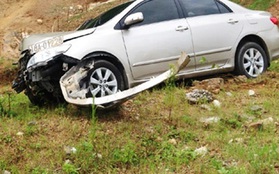 Tai nạn trên đường cao tốc Nội Bài - Lào Cai ngay trong ngày đầu thông xe