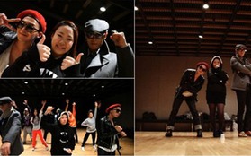 Lộ ảnh thí sinh “Kpop Star” luyện tập cùng G-T.O.P