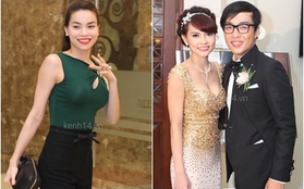Sao xúng xính váy áo dự đám cưới nhạc sĩ Nguyễn Hoàng Duy