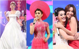 Lâm Chi Khanh thay 11 bộ trang phục trong show riêng