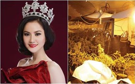 Hoa hậu phu nhân gốc Việt lãnh 3 năm tù vì trồng cần sa