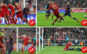 Bayern Munich 4-0 Barcelona: Không tưởng