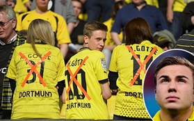 CĐV Dortmund “chửi rủa” Gotze ngay trong trận đấu với Bayern