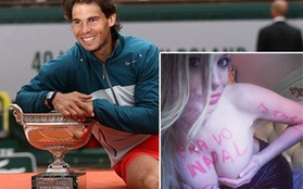 Nadal vô địch "nhờ" được diễn viên phim người lớn cổ vũ
