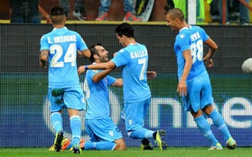 Tổng hợp Serie A: Napoli lên đỉnh