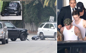 David Beckham gặp tai nạn ô tô tại Los Angeles