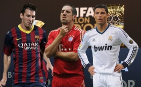 Việt Nam không ủng hộ Messi và Ronaldo giành QBV 2013