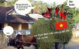 Cộng đồng mạng đua nhau chế ảnh về thất bại của U23 Việt Nam