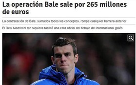 Real Madrid bị tố vung tới 7.000 tỷ đồng trong thương vụ Bale