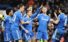 Tổng hợp Premier League: Chelsea lên đầu bảng, Man xanh mất điểm