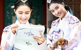 Hết mèo, Kim So Eun lại bồng bế cún cưng