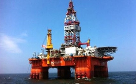 Giàn khoan Hải Dương 981 thăm dò dầu khí phía Tây Bắc Hoàng Sa