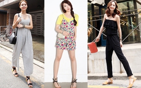 Chọn jumpsuit, playsuit năng động cho ngày hè 