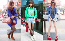 Street style màu sắc của giới trẻ Hà thành những ngày cận Tết