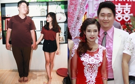 Cặp đôi “đũa lệch” 100kg – 40kg bất ngờ kết hôn