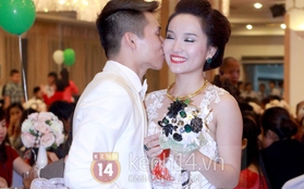 Quỳnh Trang SYTYCD và trưởng nhóm Big Toe rạng ngời trong đám cưới