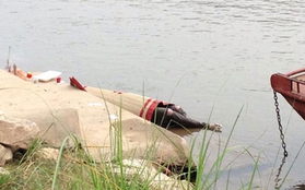 Phát hiện một người chết trôi trên sông Hồng