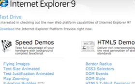 Xem trước trình duyệt Internet Explorer 9
