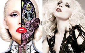 Xtina hóa robot trên bìa album; Lady Gaga - nữ nghệ sỹ “đỉnh” nhất mọi thời đại?