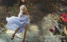 Phong cách "nàng Alice"  bùng nổ trên Elle Trung Quốc
