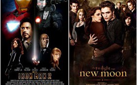 "New Moon" đối đầu "Iron Man 2" tại Teen Choice Awards