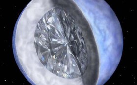 Bất ngờ với viên kim cương khổng lồ lơ lửng trong vũ trụ