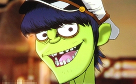 Ban nhạc hoạt hình Gorillaz quảng cáo IE9 Beta