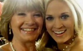 Carrie Underwood đưa mẹ và chồng mới cưới vào MV