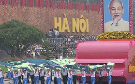 Chùm ảnh lễ diễu binh kỷ niệm 1.000 năm Thăng Long - Hà Nội