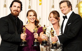 Oscar 2011: "Vua nói lắp" đè bẹp "Ông chủ Facebook"