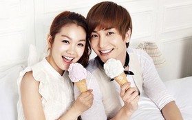 “Đôi tình nhân ăn kem” JOO và Leeteuk (SuJu) gây sốt! 