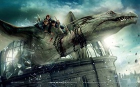 "Tả tơi rơi rụng" với loạt hình ảnh mới từ Harry Potter 7.5