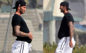 Becks lại để lộ vòng 2 phát phì