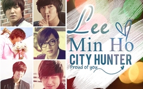 Tút ảnh Lee Min Ho theo phong cách ghép hình