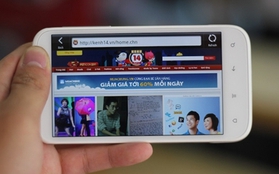 Ngắm "nàng bạch tuyết" HTC Sensation XL tại Việt Nam