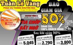 Bão giảm giá 50% cho sản phẩm 2-tek 