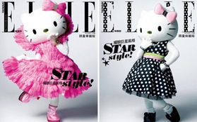 Hello Kitty lên bìa Elle xứ Đài 