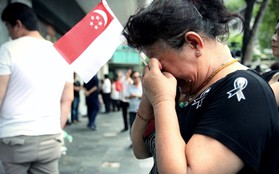 Những bức ảnh xúc động trong lễ tang cố Thủ tướng Lý Quang Diệu