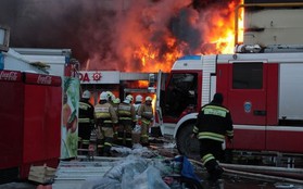 Nga: Cháy chợ có nhiều người Việt, ít nhất 9 người chết
