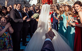 Cặp đôi nổi tiếng "Theo em đi khắp thế gian" tung ảnh cưới cực lãng mạn