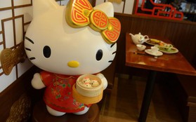 Khám phá nhà hàng điểm tâm Hello Kitty đầu tiên trên thế giới