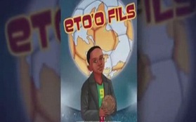 Samuel Eto’o trở thành anh hùng truyện tranh