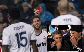 Real liên tiếp nhận thẻ đỏ: Tại Mourinho hay tại trọng tài?