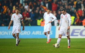 Montenegro 1-1 Anh: Bất phân thắng bại
