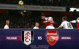21h 20/4 Fulham - Arsenal: Khó lường