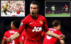 Chiêm ngưỡng những siêu phẩm "bóng sống" của Robin Van Persie