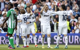 Real Madrid 3-1 Real Betis: Chủ thắng nhẹ nhàng